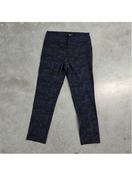Zac & Rachel Pants - Zac & Rachel Women's Navy Textured Dress Pants Size 10P